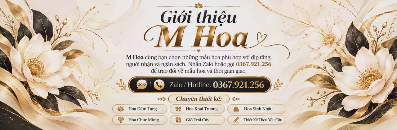 Ảnh bìa Shop hoa tươi Mỏ Cày Nam Bến Tre - Gửi hoa thay một lời nhắn